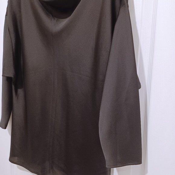 Lord & Taylor - Drape-neck blouse - Picture 5 of 7